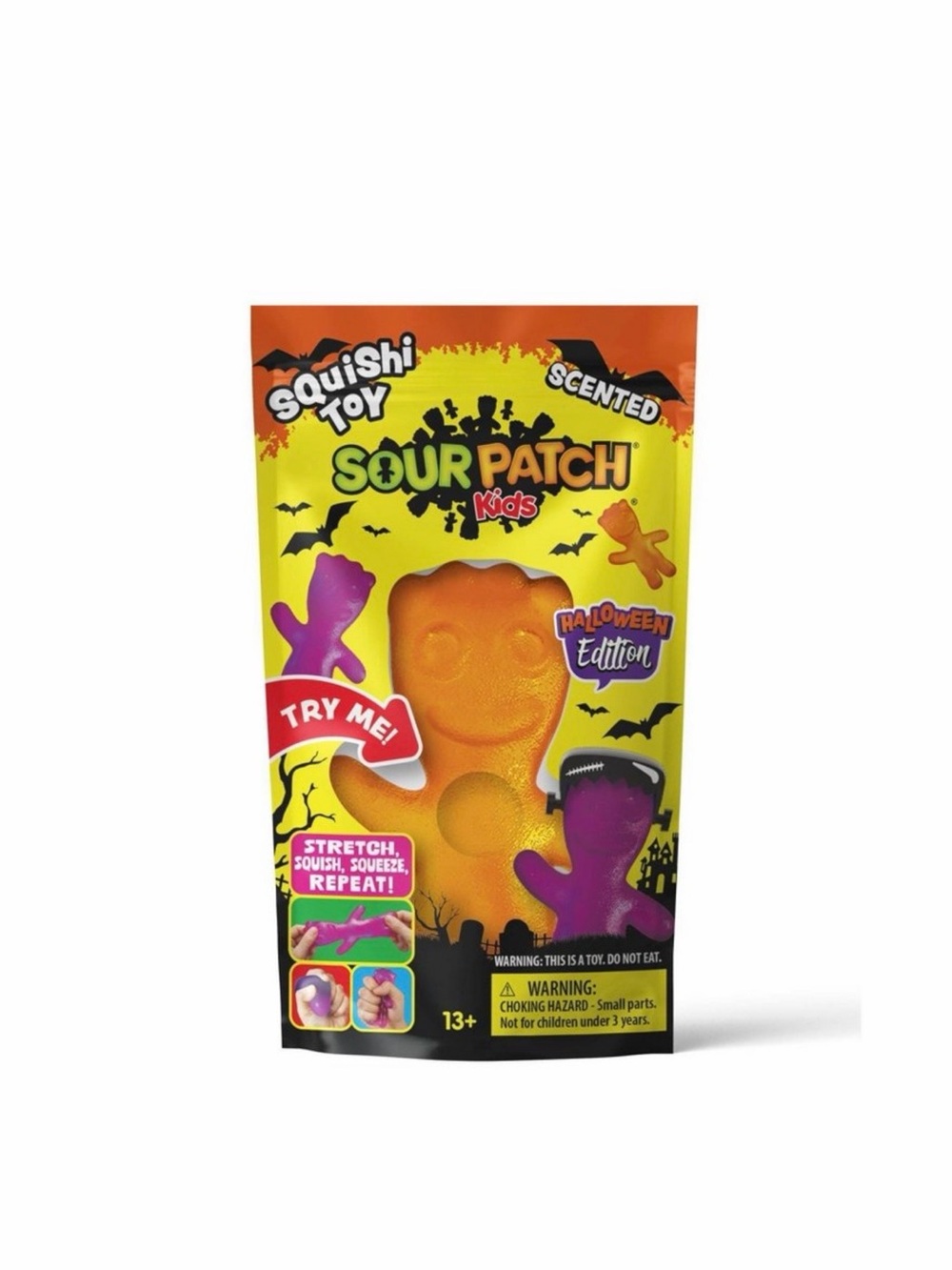 Sour Patch Kids Halloween Orange Scented Squishy Toy